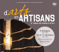 salon D'Arts en Artisans. Du 9 au 11 octobre 2015 à Montigny-les-Metz. Moselle. 